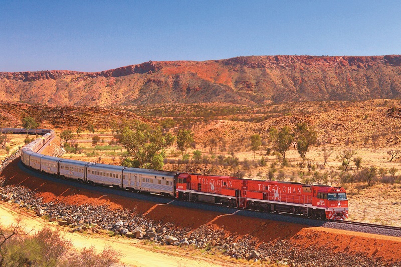 ghan railway tour