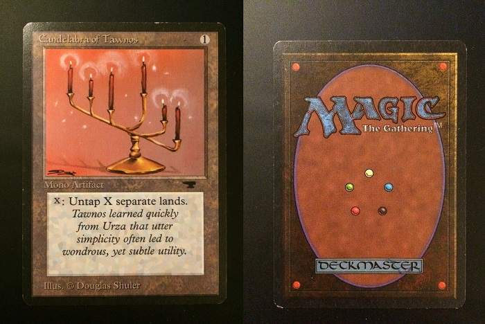 candelabra of tawnos mtg card