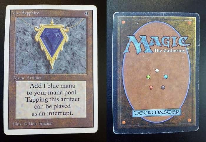 mox sapphire mtg card