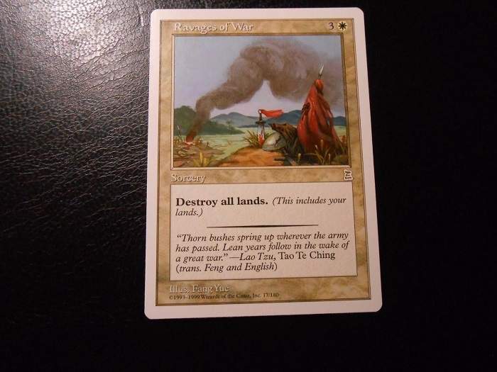 ravages of war mtg card