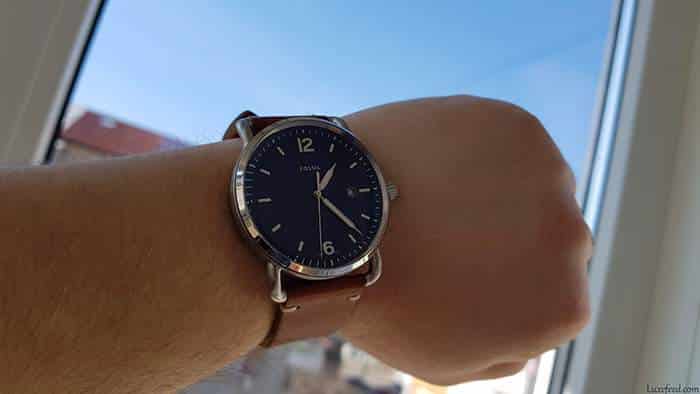 fossil commuter watch review